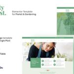 Monty Florist - Flower Boutique & Decoration Elementor Template Kit