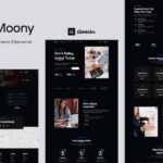 Moony - Finance & Investment Elementor Template Kit