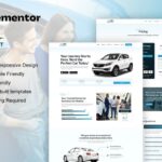 Morent - Car Rental Elementor Pro Template Kit