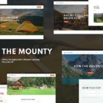 Mounty | Hiking Campground & Children Camping Template Kit