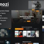 Mozi - Movie Streaming Service Elementor Template Kit