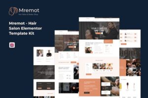 Mremot - Hair Salon Elementor Template Kit
