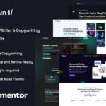 MunAi - AI Writer & Copywriting App Elementor Template Kit