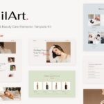 Nailart - Nail Salon & Beauty Care Elementor Template Kit