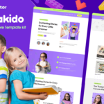 Narakido - Kids Bookstore Elementor Template Kit