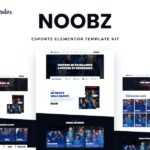 Noobz - E-sports Elementor Template Kit