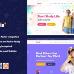 Nunis - Kindergarten Elementor Template Kit