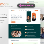 NuraCare - Mental Health Clinic Elementor Template Kit
