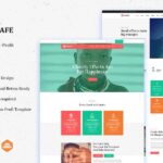 Nusafe - Charity & Non-Profit Elementor Template Kit