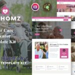 Odhomz - Senior Care Elementor Template Kit