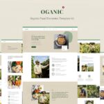Oganic - Organic Food Elementor Template kit