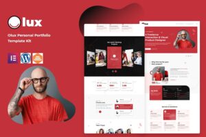 Olux ? Creative Personal CV & Resume Portfolio Template Kit