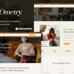 Ometry - Psychology Therapy & Counseling Elementor Template Kit