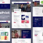 OnePrint ? Printing Services Company Elementor Template Kit
