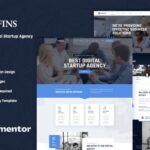 Osfins - Digital Startup Agency Elementor Template Kit