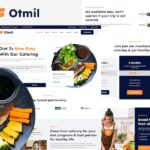Otmil - Diet & Clean Food Catering Services Elementor Template Kit