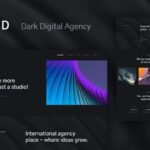 Ozod - Dark Digital Agency Elementor Template Kit