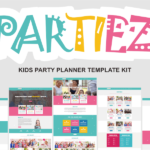 Partiez - Kids Party Planner Elementor Template Kit