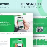 Paynet Digital E-wallet Elementor Template Kit