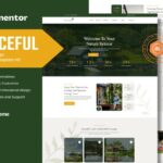 Peaceful - Nature Cottage Elementor Template Kit