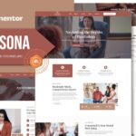 Persona - Psychology & Counseling Elementor Template Kit