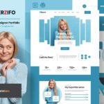 Perzifo - Creative Designer Portfolio Elementor Template Kit