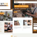 Pestco - Pest Control Elementor Template Kit