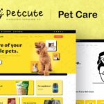 Pet Cute - Pet Care & Veterinary Elementor Template Kit