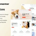 PetZone - Pet Care Services Elementor Template Kit