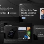 Pholio - Personal Portfolios & Resume Elementor Template Kit