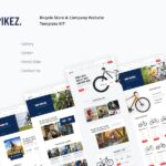 Pikez - Bike Shop & Bicycle Rental Elementor Template Kit