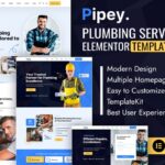 Pipey - Plumber Services Elementor Template Kit