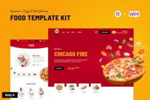 Pipirima ? Pizza & Food Delivery Elementor Template Kit