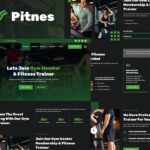 Pitnes - Gym Center & Fitness Training Elementor Template Kit