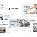 Plumboy - Plumbing Services Elementor Template Kit