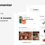 Poterra - Pottery & Ceramic Elementor Template Kit