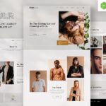 POVULR ? Modeling & Talent Agency Elementor Template Kit