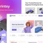 Printey - Printing Business Elementor Template Kit