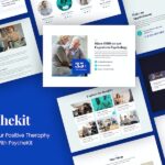 PsycheKit - Psychologist & Hypnotherapy Elementor Template Kit