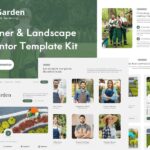 PuriGarden - Gardener & Landscape Elementor Template Kit