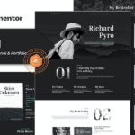 Pyro - Writer Portfolio Elementor Template Kit