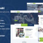 Qondri - Dry Cleaning & Laundry Elementor Template Kit