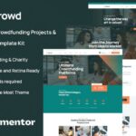 Qrowd - Crowdfunding Projects & Charity Template Kit