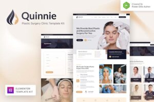 Quinnie ? Plastic Surgery Clinic Elementor Template Kit