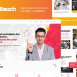 Reach - Digital Agency & Creative Elementor Template Kit