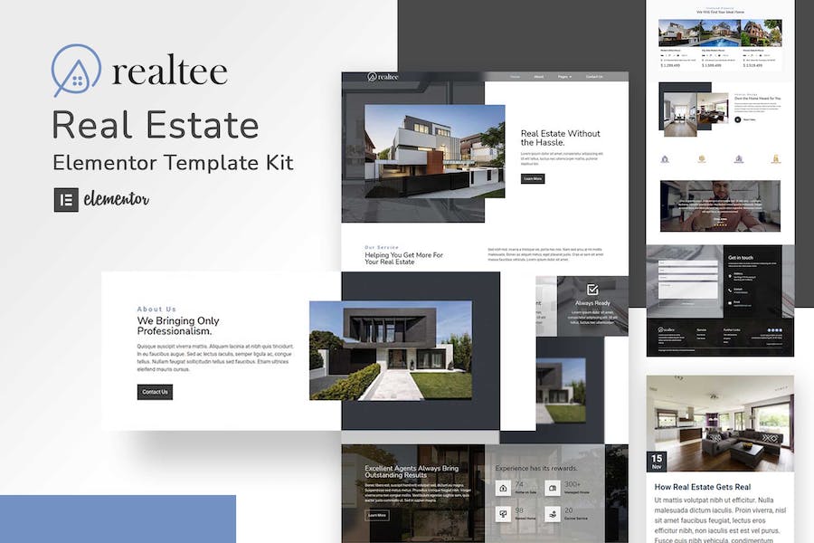 Realtee - Real Estate Elementor Template Kit