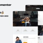 Recordio - Recording Studio Elementor Template Kit