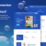 Redimaid - Cleaning & Maid Service Agency Elementor Template Kit