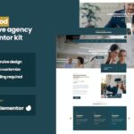 Redwood - Creative Agency Business Elementor Pro Template Kit