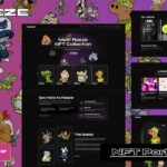 Reeze - NFT Portfolio Elementor Template Kit